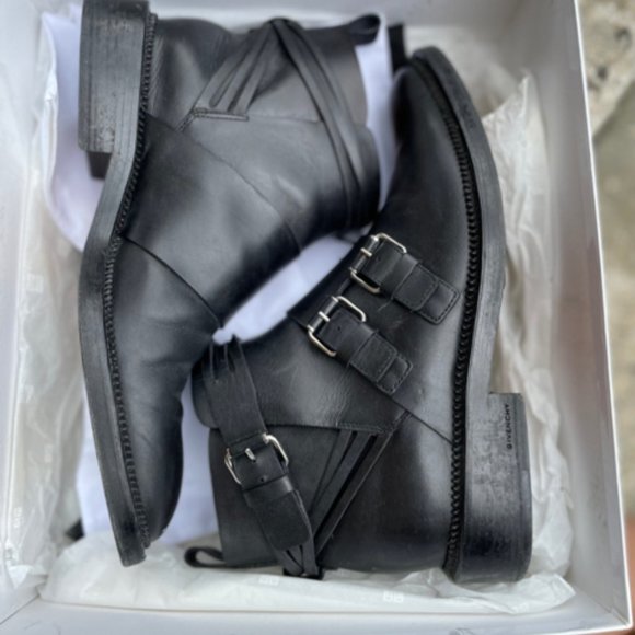 Givenchy Shoe Bottine Plate Mode Low Boot Size 39.5 - Picture 4 of 15